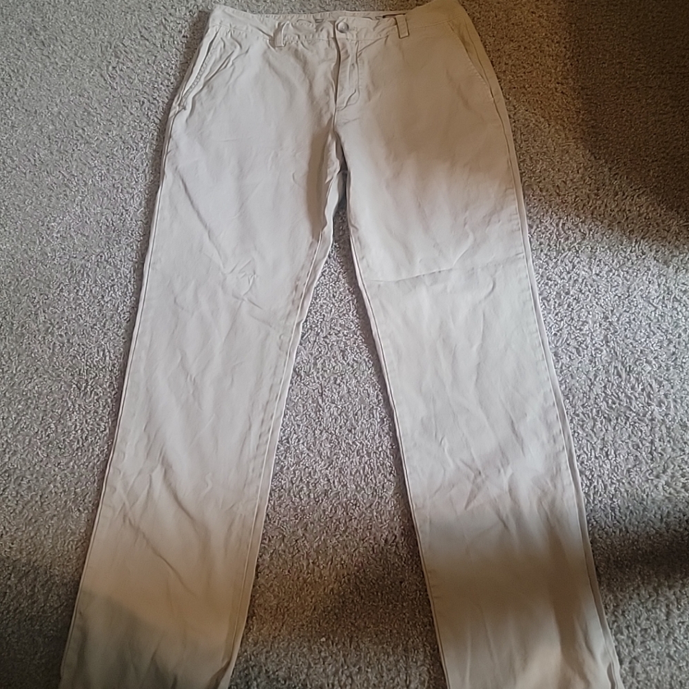 Vineyard Vines Pants Mens 32x32 Brown Chino Cotton Casual Whale Preppy Khakis